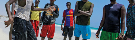 AMISOM Uses 4,500 Footballs to Promote Peace