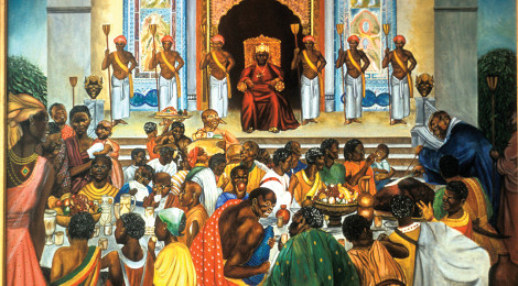 King Tenkamenin Ruler of Ancient Ghana