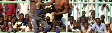 Sudanese Wrestlers Train for the Olympics