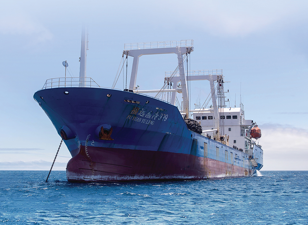 Frota pesqueira chinesa ameaça vida selvagem das Ilhas Galápagos